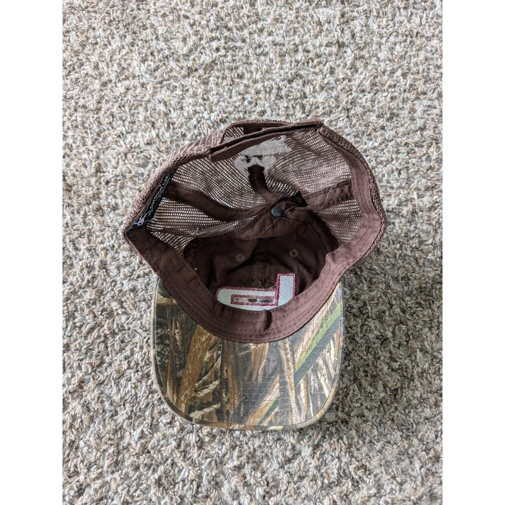 Banded Gear Trucker Cap Hat MAX-5 Camo Brown Mesh W/ B Logo Adjustable Strapback